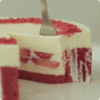 ~Red Velvet Strawberry Cake~