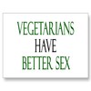 vegetarians have better sex