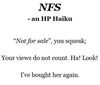 NFS - an HP Haiku