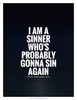 I'm a sinner