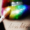 Colorful kisses &lt;3