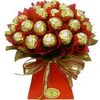 Bouquet of chocolate