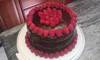 Chocolate raspberry cake