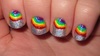 A Rainbow Manicure