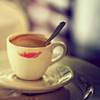 Coffee and a kiss