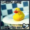 a rubber ducky