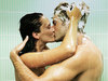 A kiss in the shower 
