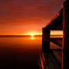Sun kissed evening