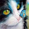 Butterfly kiss
