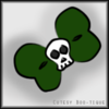Green Skull Bow