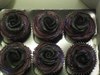 Black Rose Cupcakes