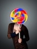 a lollipop the size of your face
