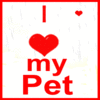 I love my pet