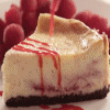 A decadent cheesecake for you