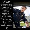 pulled over