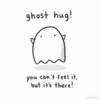 A ghost hug