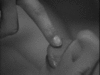 Sucks on your finger