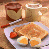 Your breakfast is ready. =)