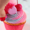 A Strawberry Delight Cupcake 