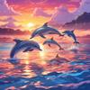 splashing sunset