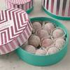 Pink champagne  truffles