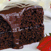 A Slice Of Chocolate Cake 