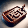 A Chocolate Pet Tag