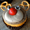 A Reindeer Cupcake