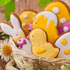 A Basket Of Easter Cookies