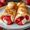 Strawberry Cheesecake Crepes