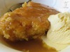 Butterscotch Pud &amp; ice-cream