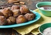 Churros Balls w/ Chocolate Sauce