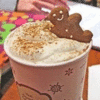 Gingerbread Latte and Cookies