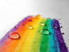 a splash of rainbow