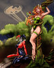 Harley Quinn &amp; Poison Ivy ^_